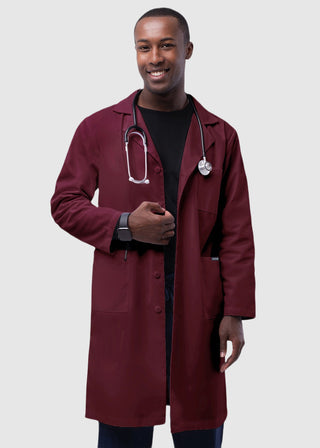 Adar 39 Inches Multiple Pocket Unisex Medical Lab Coat
