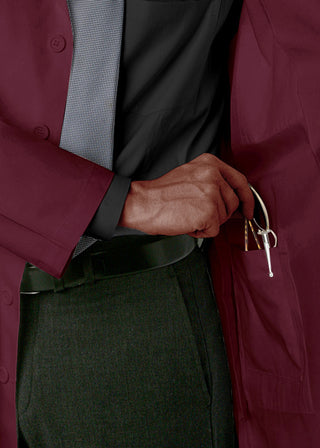 Adar 39 Inches Multiple Pocket Unisex Medical Lab Coat