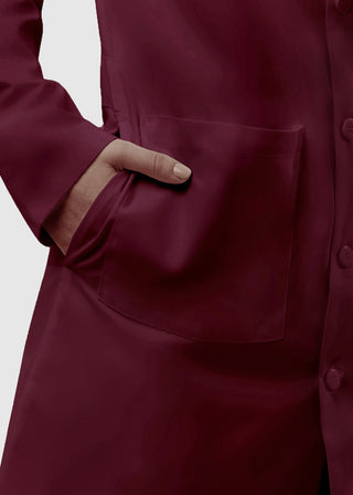 Adar 39 Inches Multiple Pocket Unisex Medical Lab Coat