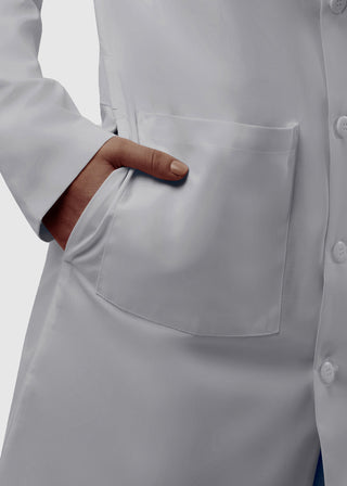 Adar 39 Inches Multiple Pocket Unisex Medical Lab Coat
