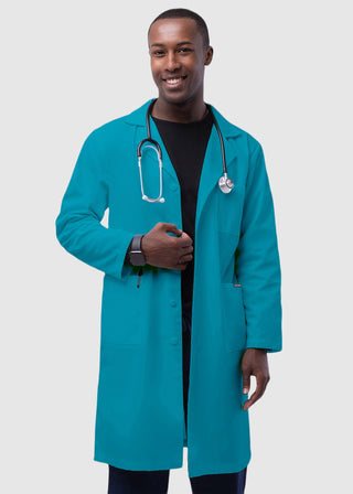 Adar 39 Inches Multiple Pocket Unisex Medical Lab Coat