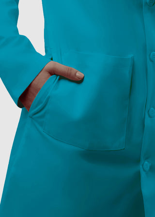 Adar 39 Inches Multiple Pocket Unisex Medical Lab Coat