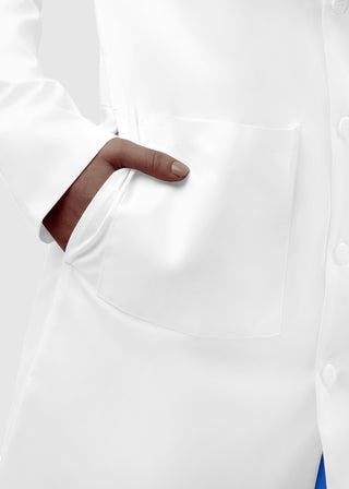 Adar 39 Inches Multiple Pocket Unisex Medical Lab Coat