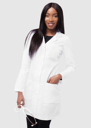Adar 36 Inches Women's Slim-Fit Medical Lab Coat