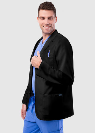 Adar 31 Inches Classic Three Pocket Unisex Consultation Coat