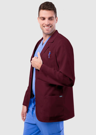 Adar 31 Inches Classic Three Pocket Unisex Consultation Coat