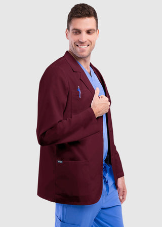 Adar 31 Inches Classic Three Pocket Unisex Consultation Coat