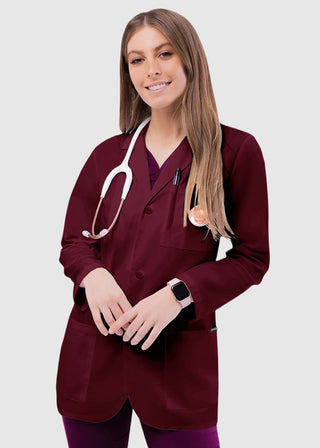 Adar 31 Inches Classic Three Pocket Unisex Consultation Coat