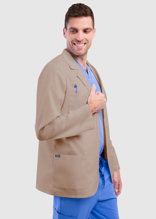 Adar 31 Inches Classic Three Pocket Unisex Consultation Coat