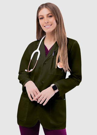 Adar 31 Inches Classic Three Pocket Unisex Consultation Coat