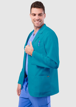 Adar 31 Inches Classic Three Pocket Unisex Consultation Coat