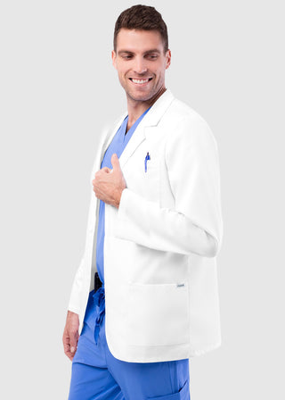 Adar 31 Inches Classic Three Pocket Unisex Consultation Coat