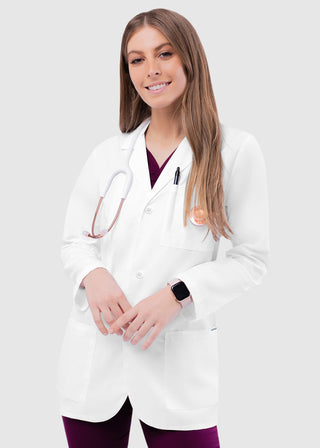 Adar 31 Inches Classic Three Pocket Unisex Consultation Coat