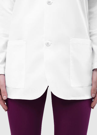 Adar 31 Inches Classic Three Pocket Unisex Consultation Coat