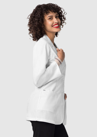 Adar Women's 30 Inches Princess Cut Consultation Coat