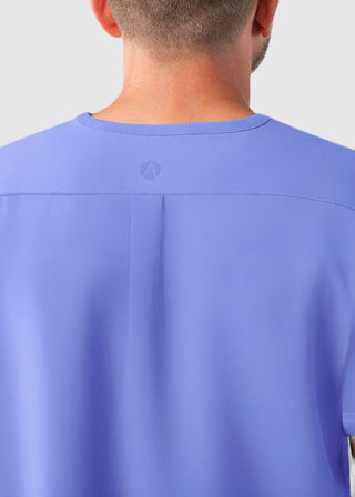 Adar Addition Men's Contemporary Fit V-Neck Scrub Top