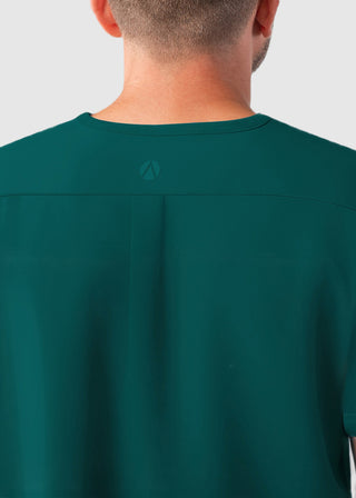 Adar Addition Men's Contemporary Fit V-Neck Scrub Top