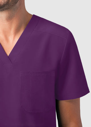 ADAR Addition Men's Classic V-Neck Scrub Top
