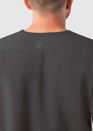 Adar Addition Men's Contemporary Fit V-Neck Scrub Top