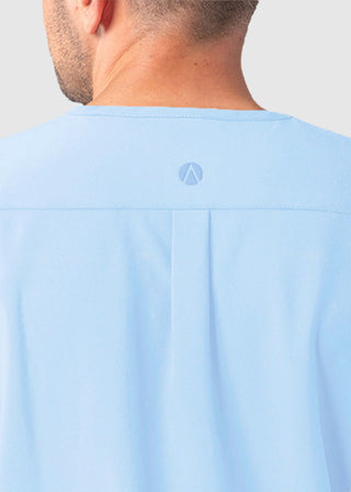 Adar Addition Men's Contemporary Fit V-Neck Scrub Top