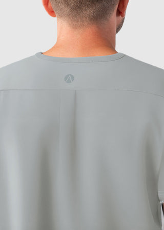 Adar Addition Men's Contemporary Fit V-Neck Scrub Top