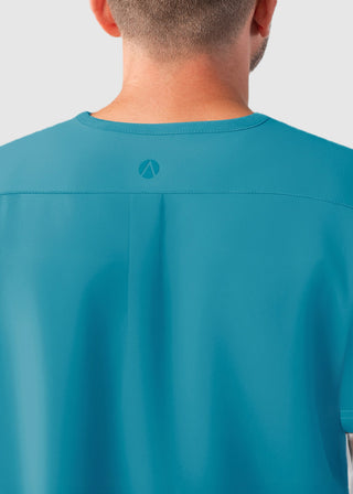 Adar Addition Men's Contemporary Fit V-Neck Scrub Top