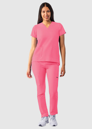 Adar Women's Modern fit V-Neck Top