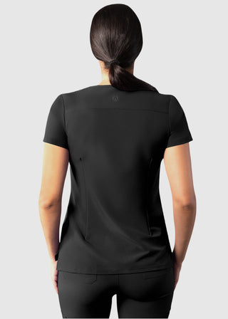 Adar Women's Modern fit V-Neck Top