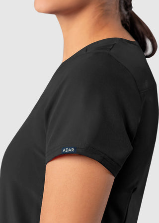 Adar Women's Modern fit V-Neck Top