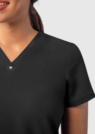 Adar Women's Modern fit V-Neck Top