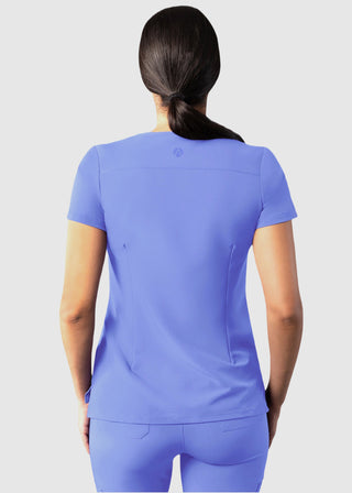 Adar Women's Modern fit V-Neck Top