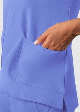 Adar Women's Modern fit V-Neck Top