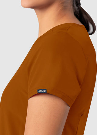 Adar Women's Modern fit V-Neck Top