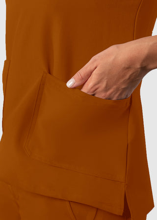 Adar Women's Modern fit V-Neck Top