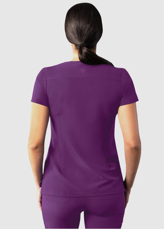 Adar Women's Modern fit V-Neck Top