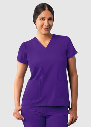 Adar Women's Modern fit V-Neck Top