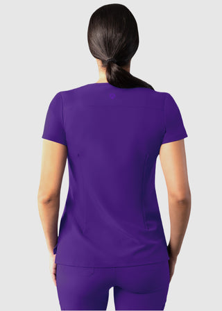 Adar Women's Modern fit V-Neck Top