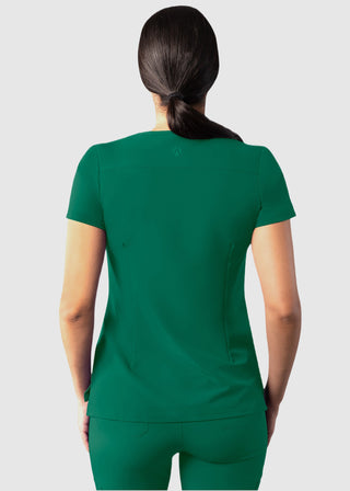 Adar Women's Modern fit V-Neck Top