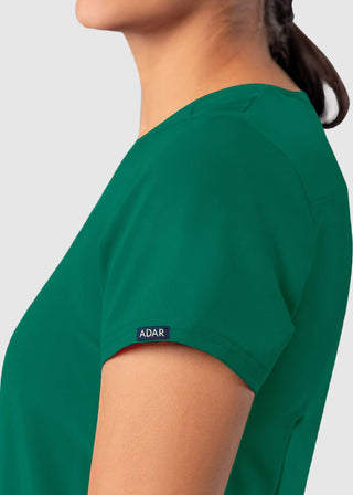 Adar Women's Modern fit V-Neck Top