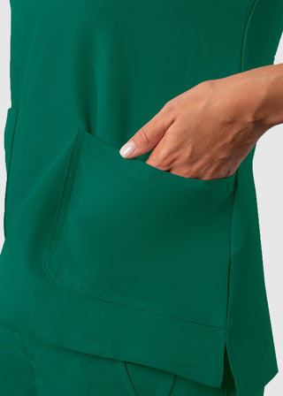 Adar Women's Modern fit V-Neck Top