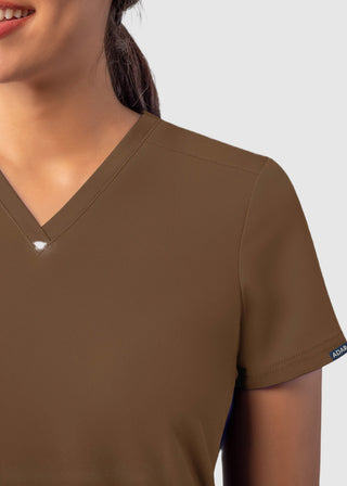 Adar Women's Modern fit V-Neck Top