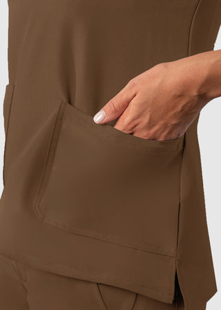 Adar Women's Modern fit V-Neck Top