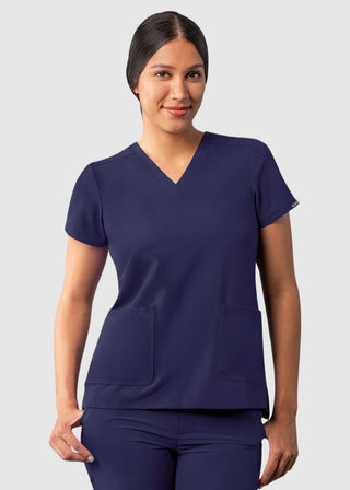 Adar Women's Modern fit V-Neck Top