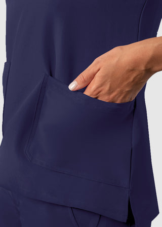 Adar Women's Modern fit V-Neck Top