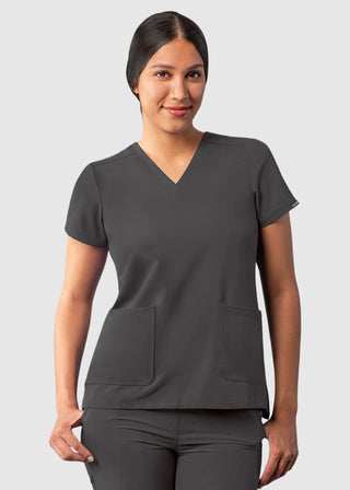 Adar Women's Modern fit V-Neck Top