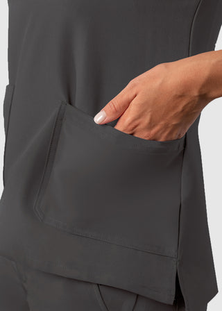 Adar Women's Modern fit V-Neck Top