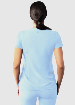 Adar Women's Modern fit V-Neck Top