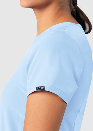 Adar Women's Modern fit V-Neck Top