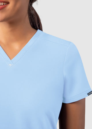 Adar Women's Modern fit V-Neck Top