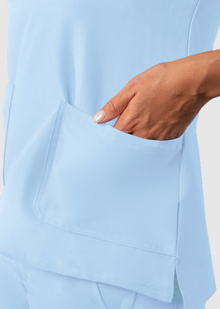 Adar Women's Modern fit V-Neck Top